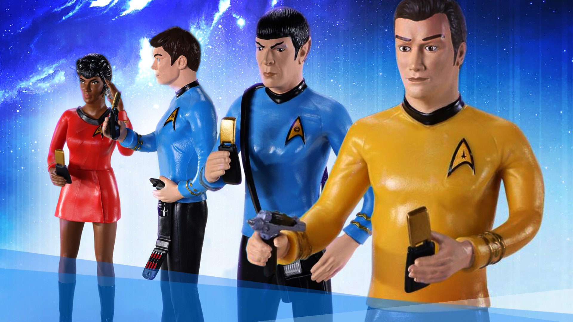 The Trek Collective: New Star Trek 3D Chess Collection figurines