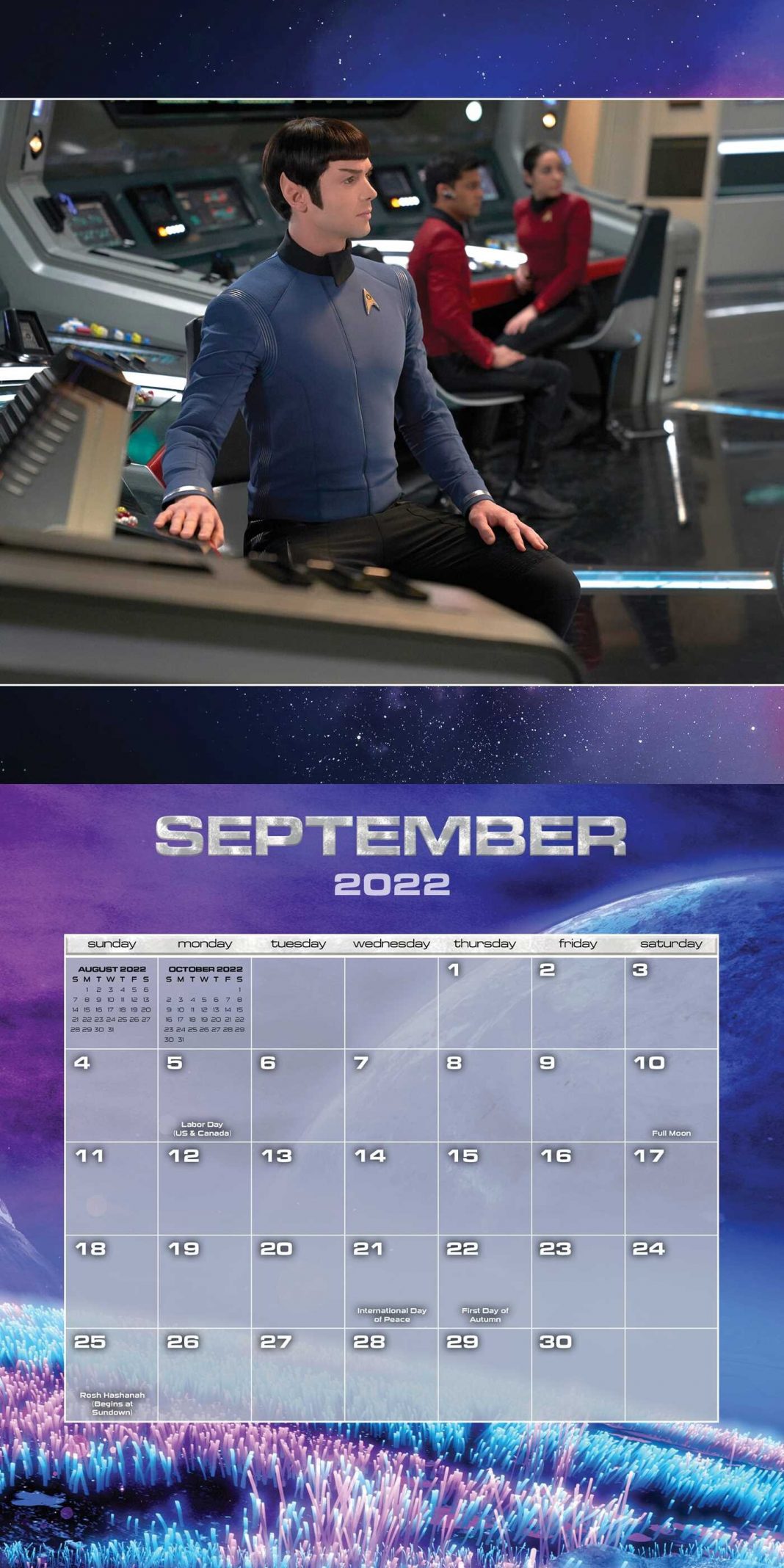 New Line of Star Trek Calendars for 2022 – Trek Central