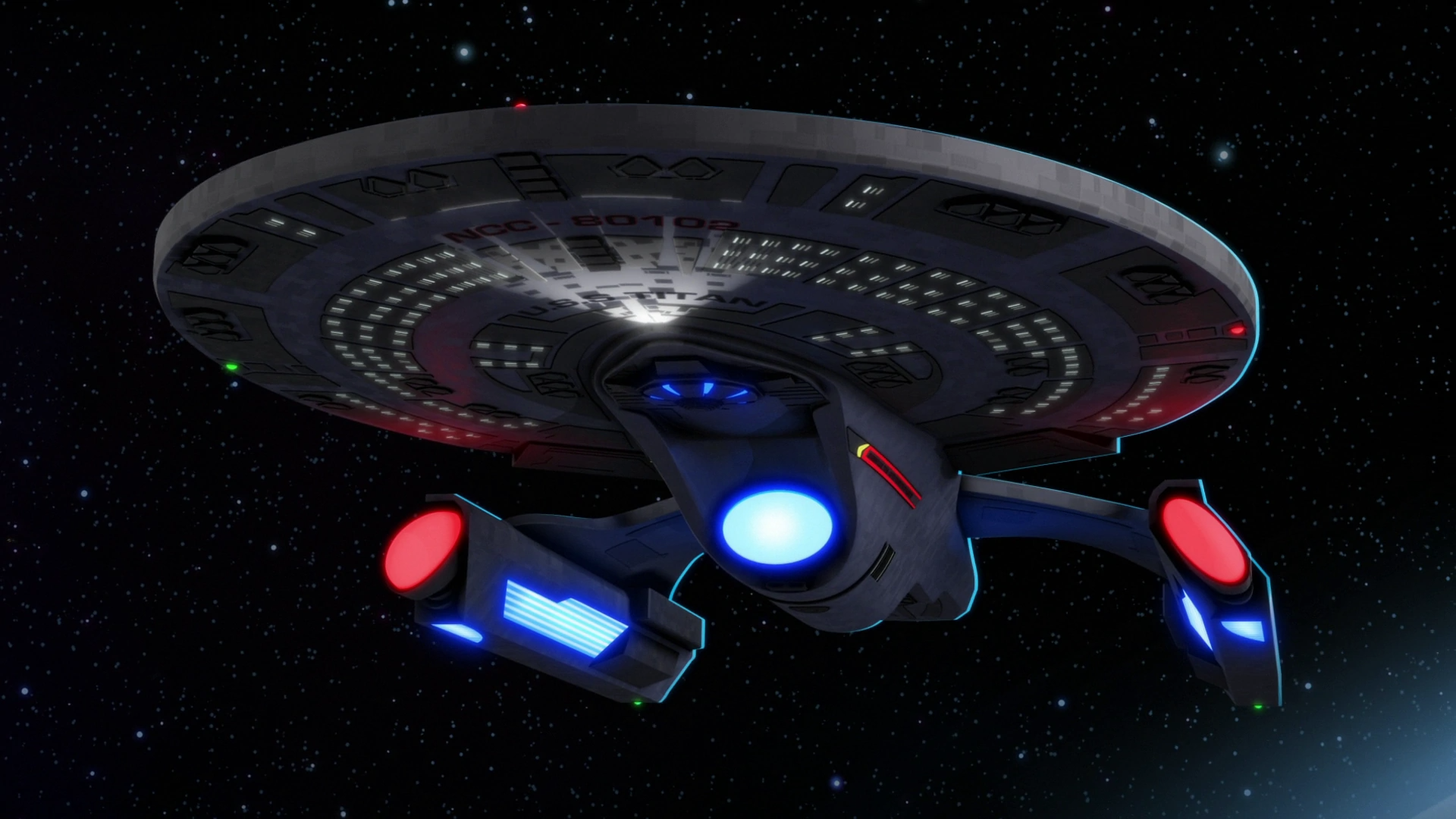 Titan star. USS Титан Стартрек. Star Trek Luna class. NCC 80102. USS Titan NCC-80102 A STARTREK Picard.