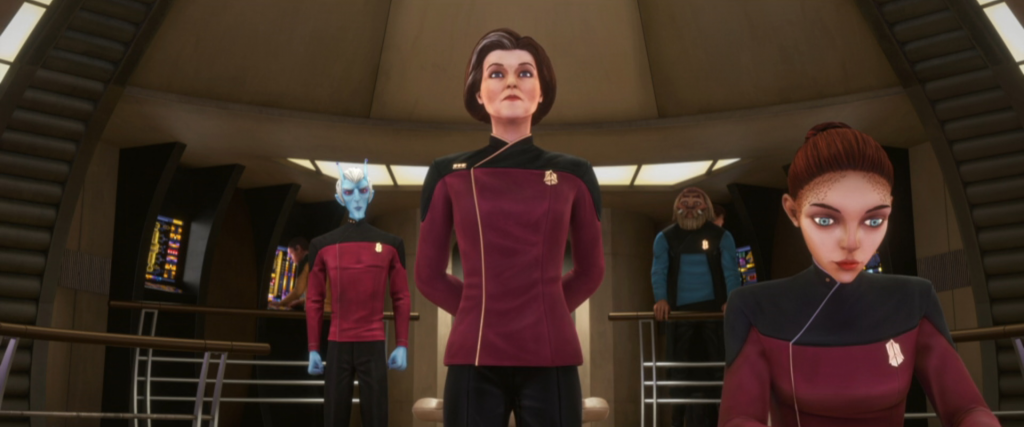 kathryn janeway and 7 of 9