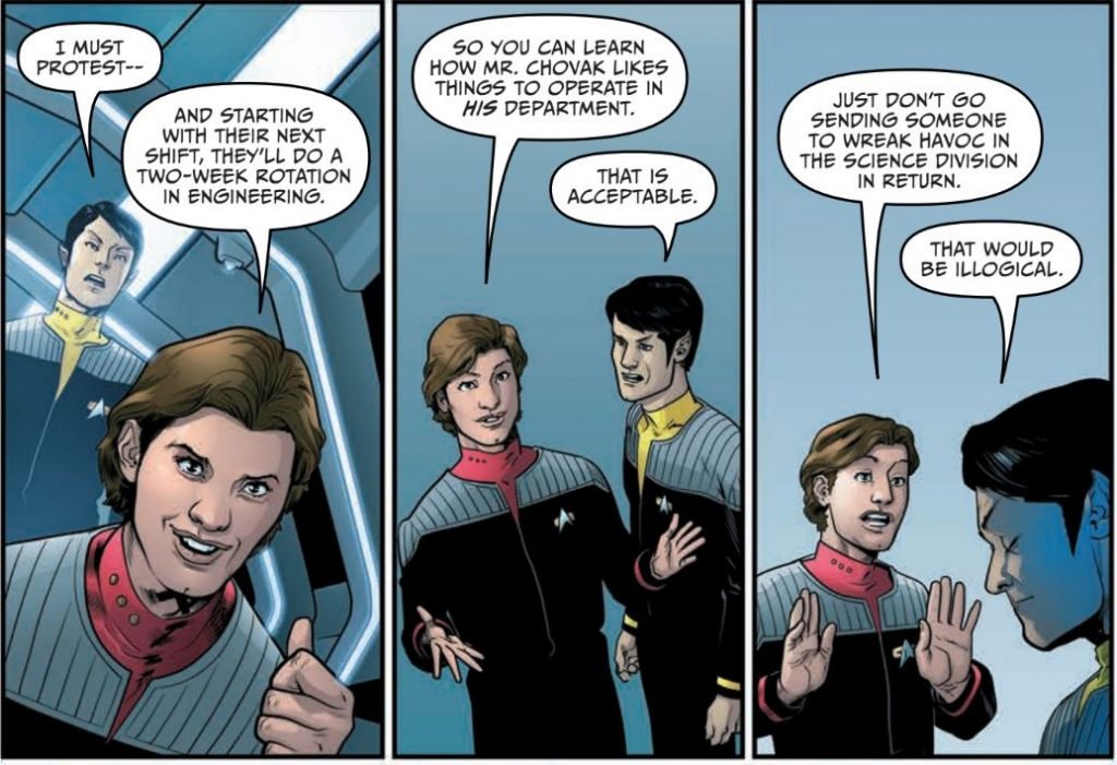 star trek 1 comic