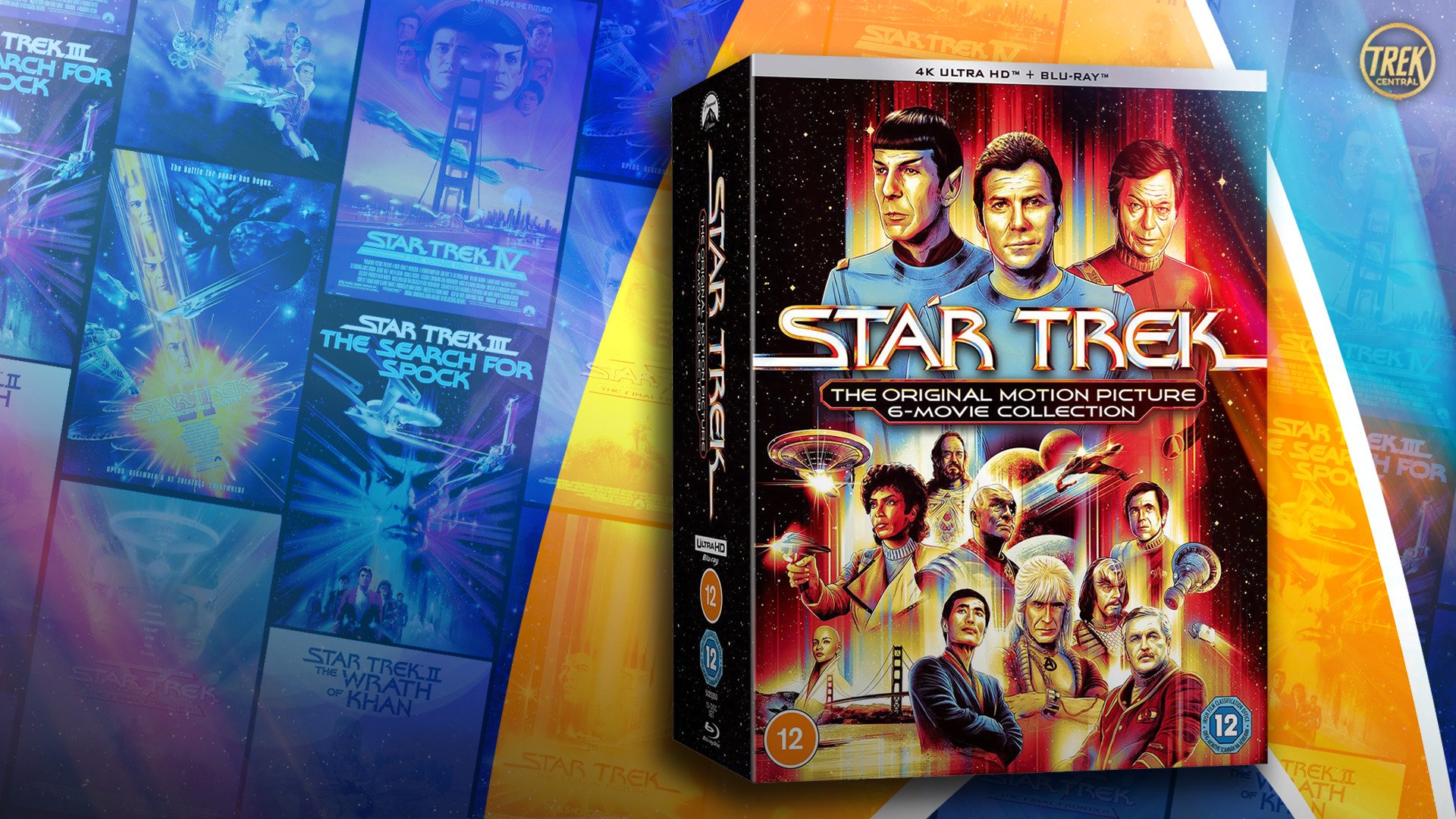 First Six Star Trek Movies getting 4K Ultra HD Blu-ray collection