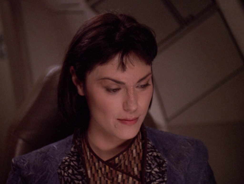 Michelle Forbes as Ro Laren in Star Trek: The Next Generation (Via Paramount+)