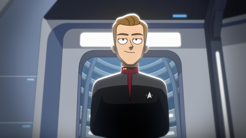 Tom Paris as he appears in Star Trek: Lower Decks - Picture via Paramount+ PR