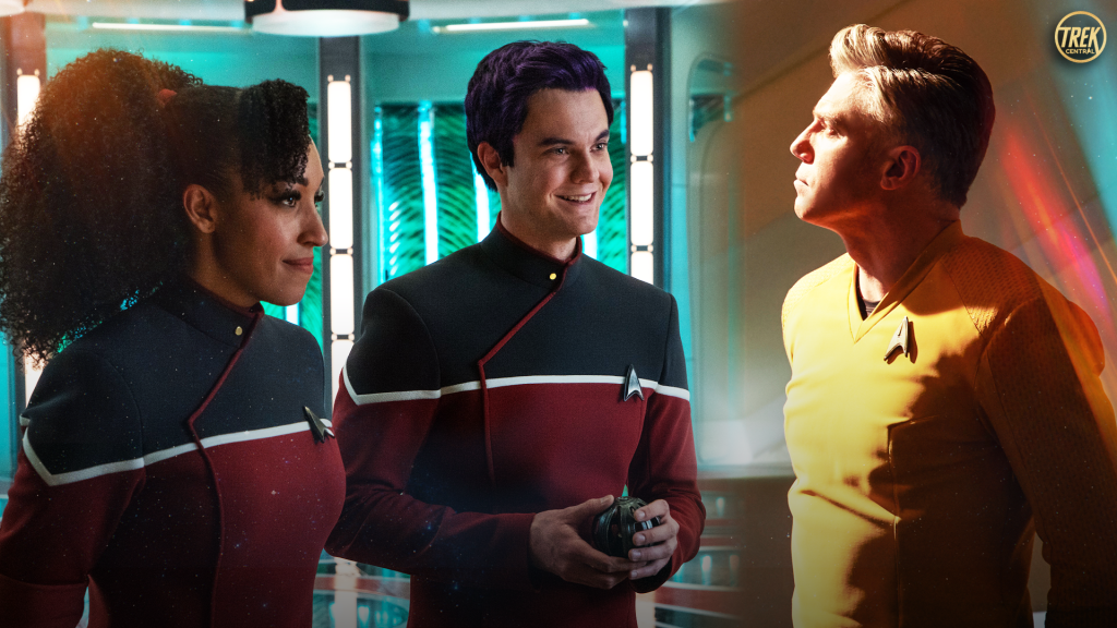 New Strange New Worlds Season 2 Trailer Shows Lower Decks Crossover Trek Central 