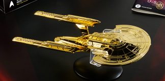 Fanhome Launch 24k Gold-Plated USS Enterprise-G